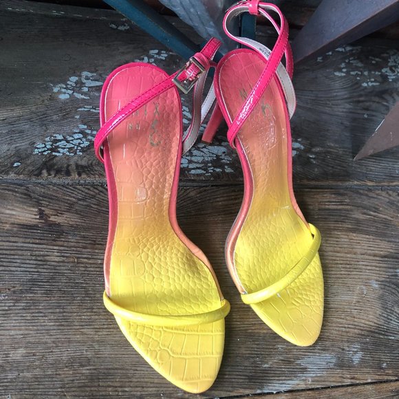 Mix No 6 Slingback Heels Size 7.5M - Picture 5 of 9